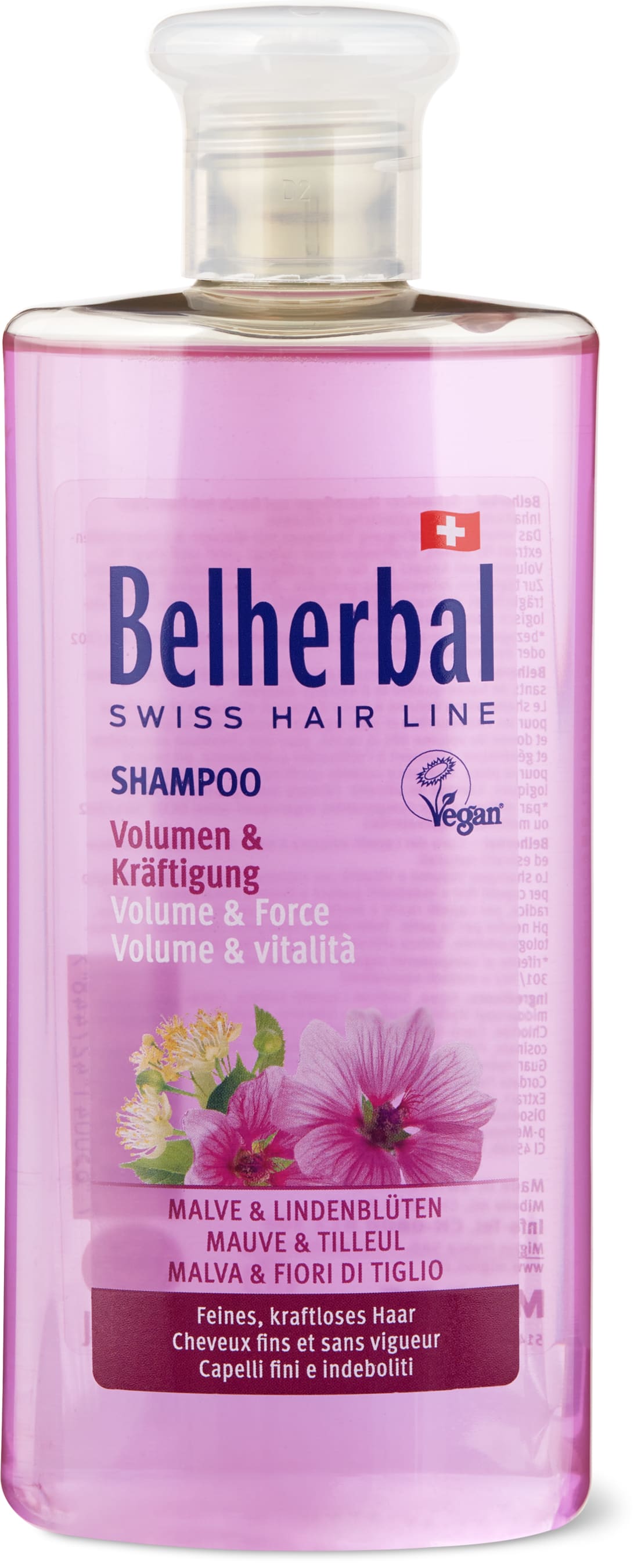 Volumen & Kräftigung Shampoo feines, kraftloses Haar